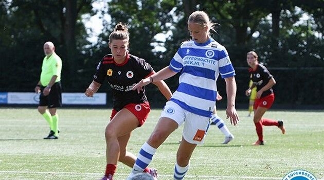 De Graafschap vrouwen verliezen oefenwedstrijd van Excelsior